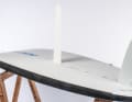 With plenty of surface area, the large centreboard ensures that you can tack very well upwind in light winds.