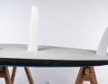 The rear fin is very short. This is good for practising many techniques in light winds, but for planing there is a lack of surface area for early planing.