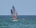 Lisa Kloster aus Deutschland surfte auf Platz zwei.