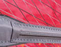 GunSails sews abrasion protection onto the lower batten of the Torro. If you pull the sail over the standing varnish during a water start, the seam is protected.