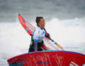 But for the final against Marine Hunter - who also excelled herself - there was not enough wind today