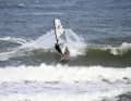 The Severne Pyro in the surf test