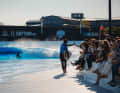 Team Germany won the second Rip Curl Nations Trophy in the O 2 SURFTOWN MUC at the weekend in 21 degrees and sunshine