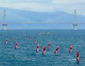 The Gulf of Patras provided a magnificent backdrop and challenging conditions for the European iQFoiler Championships