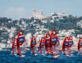 Impressive backdrop in front of Marseille.