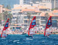The conditions in the Bay of Marseille were extremely challenging and threw the fields into a wild mix.