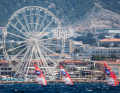 However, the backdrop at the iQFOiL races remains unique.