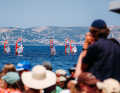 The marathon race was supposed to be a spectator spectacle, but unfortunately ended with unsightly standing sails.