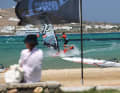Die Double Elimination auf Paros hatte zwischenzeitlich mit sehr wenig Wind zu kämpfen...