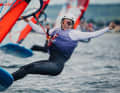 Super Tag für Theresa Steinlein: Sie fuhr bei der iQFOiL-WM in Aarhus auf Platz zwei nach vorne