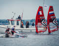 There was not enough wind for racing on the penultimate day of the iQFOiL World Championship.
