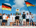 A total of 13 young racers from Germany are taking part