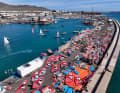 The Marina Rubicon on Lanzarote is once again the venue for the iQFOiL Games