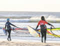 Die Rückrunde wurde am Wavespot Paternoster ausgefahren