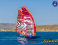 Maxi Räuchle finished eighth in the foils and tenth with the fin