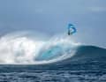 Freestyle worldcupper Antoine Albert from New Caledonia can also do it in the waves.