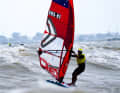 Extreme conditions on the penultimate day of the iQFOiL Games in Cadiz