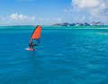 Ricardo Campello cruises through the beautiful waters of Los Roques