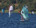 Foiling is also possible, as the lake is deep enough everywhere