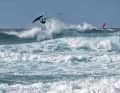 Kai Lenny once again brought out the windsurfing gear and showed his class