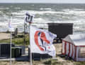 ...but the waves were too rough for foil racing