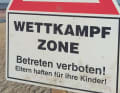 ...a few years later, windsurfers and kiters had to share the competition zone on Brandenburg beach - at least on the sign