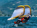 Luca Franchi won the wingfoil event