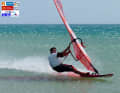 Records were also being smashed in the men’s event: Cedric Bordes also set a new personal best over the nautical mile
