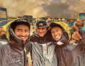 With freestyle world champion Yentel Caers on Sylt.