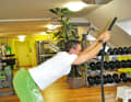 ...and the broad back muscle.