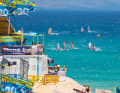 Der bekannteste Worldcup wird von der Professional Windsurfers Association (PWA) organisiert. Neben Slalom (Bild) gibt es noch die Disziplinen Waveriding und Freestyle