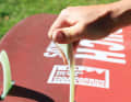 The Bruch Boards Happy feature thin-profiled G10 fins with plenty of flex
