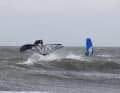 GA-Sails Manic 4.7 in the surf test