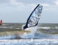 GA-Sails Manic 4.7 in the surf test
