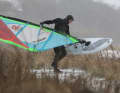 A good, sufficiently thick wetsuit and accessories such as gloves, surf shoes and possibly a hat or cap are essential