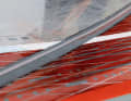 GunSails protects the bottom batten of the Seal with a rubber moulding against abrasion on the base coat of the board.