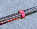 A pull mechanism pulls the adjustment ring of the NoerStick upwards and thus extends the Xtension continuously during trimming