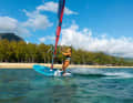 Surf author Maria Andres enjoys the day on the water.