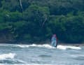 The waves usually remain moderate