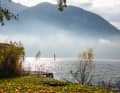 You just have to be in the right place at the right time, like here at Lake Mondsee Photo: Heiko Mandl