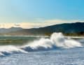 There are waves in Cannes, especially in winter, when low pressure brings winds from the south-east.