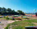 There are surf centres and accommodation options a short distance away at the Sa Barra spot.