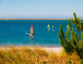 The beginner's beach in the harbour area offers ideal shallow water all year round.