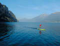 In endless expanses (Limone, Lake Garda), "expedition tourers" seem to have been created for this purpose.