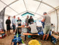 Camp feeling with surfing