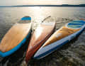v.l.n.r.: Naish Touring GTW 14’0’’ x 30,0’’, RRD Retro Wood GT 14’0’’ x 28,3’’, Siren Wahoo RC 14’0’’ x 27,5’’