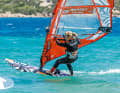 Angleitphase - the view goes past the front around the mast to leeward