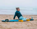 This exercise is great for getting your hips moving and actively supports you during the water start to get on the board in light winds.