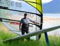 Andreas Dachsberger - der Mann vom Tegernsee hat sich in den Chiemsee Marathon gestürzt.
