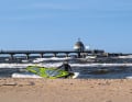 Auf der Insel Usedom kommen die Ostwinde besonders gut und stark an.